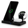 CONNECT IT MultiCharge 3v1 bezdrátová Qi nabíječka pro SAMSUNG, ČERNÁ CWC-9050-BK Connect IT