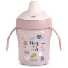 SUAVINEX | Nerozlievací hrnček BEAR 200 ml - RUŽOVÝ