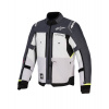 Bunda CUSCO DRYSTAR, ALPINESTARS (svetlo šedá/svetlo modrá/tmavo modrá) 2026 3XL