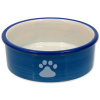 MAGIC CAT keramická miska mačacia labka modrá 12,5 cm 1ks