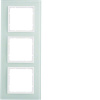Rámeček BERKER 10136909 troj. Glas polar