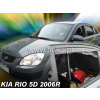 Deflektory - Kia Rio Htb 2005-2011 (+zadné)