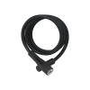 3506K/180 black Zámok na zabezpečenie bicykla
