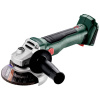 Metabo W 18 L BL 9-125 602374840 akumulátorová úhlová brúska 125 mm, bez kefiek, + púzdro, bez akumulátoru, bez nabíjačky, 18 V; 602374840
