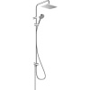 HANSGROHE Vernis Shape Showerpipe EcoSmart Reno sprchová súprava bez batérie, horná sprcha 1jet 230 x 170 mm, ručná sprcha 2jet, chróm, 26289000