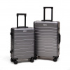 ROWEX Extra odolný cestovný kufor s TSA zámkom ROWEX Aluvision Farba: Sivá 55x38x23 cm, 66x46x27 cm, 76x40x30 cm HLINÍK