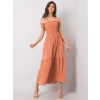 Dámske šaty 346-SK-009.52 Farba: Oranžová, Veľkosť: XL