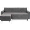 PEJSEK 240 cm PAŘÍŽSKÝ POTAH NA PRAVOU ROHOVOU SEDAČKU, ŠEDÝ