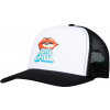 pánska šiltovka SANTA CRUZ JOHNSON DANGER ZONE LIPS CAP White/Black