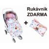 Detský fusak maxi PREMIUM Srnka 110x50cm + rukávník zadarmo, od značky Baby Nellys