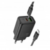 Rýchla nabíjačka USB-C GAN 30W s káblom pre Motorola Moto G84
