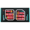 Sada skrutkovačov Whirlpower® 102-306, elektrikárska, 6 dielna, VDE 1000, Ergonomic