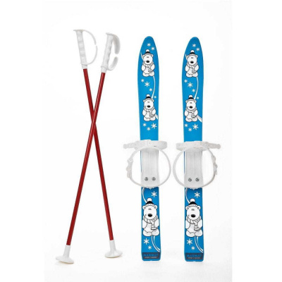 Master Baby Ski 70 cm - detské plastové lyže - modré