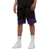 New Era NBA Colour Block shorts Los Angeles Lakers Black/ True Purple