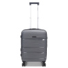Malý kabínový kufor s expandérom TSA 50l Worldline 283 sivá