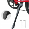 Hliníkový stojan na bicykel, nastaviteľná noha, opierka pre bicykle 14 - 26 palcov