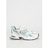 New Balance 530 (white/silver metalic/turquoise) 37, biela