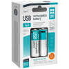 Dobíjacie batérie ColorWay AA 2200mAh/ USB-C/ 1,5V/ 6ks v balení CW-UBAA-12