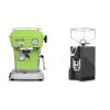 Ascaso Dream ONE, Fresh Pistachio + Eureka Mignon Specialita, CR anthracite