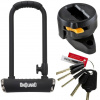 ONGUARD Zámok na bicykel – ONGUARD PitBull Mini LS 8007X X-Series U-LOCK Uzáver + 5 X Kľúče S Kódom BLACK