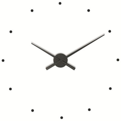NOMON Dizajnové nástenné hodiny Nomon OJ čierne 50cm