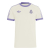 adidas Originals Real Madrid Adicolor Classics 3-Stripes T-Shirt Adults Lilac/White M