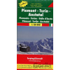 Piemont, Turin, Aostatal 1:150 000 - freytag&berndt