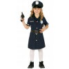 Kostým pre dievča - Policajtka Outfit Navy Blue Dress 126-135 (Hermiona Harry Potter Outfit 6in1 122-128)