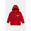Detská bavlnená mikina United Colors of Benetton 3J68G503Y.P.seasonal červená 90