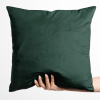Biante Zamatová obliečka na vankúš Velvet Prémium SVP-044 Lesná zelená 40 x 40 cm