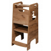 Učiaca veža Monti Kid's, nastaviteľný, Wood Style