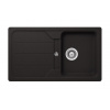 SCHOCK Formhaus - Granitový drez, 86x50 cm, s ovládaním odtoku, Ónyx FOMD100AGON