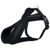 TRIXIE Nylonový postroj PREMIUM podšitý 35-50cm/25mm (S), - černá