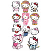 CUKROVÁ TLAČ jedlý obrázok na tortu Cukrová hmota Hello Kitty Mačiatko SET 63