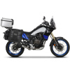 Kompletná sada sedlových brašní SHAD TERRA TR40 adventure a hliníkového kufra SHAD TERRA 37L vrátane montážnej sady SHAD YAMAHA Tenere 700 XTZ690