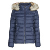 Tommy Jeans Bundy TJW BASIC HOODED DOWN JACKET Námornícka modrá