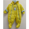 Detská kombinéza - Zimné kombinézy pilguni 74 žlté (Pilguni Celkovod 1-cit žltá R.74)