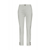 NOHAVICE LA MARTINA WOMAN TROUSERS LGT STRETCH TWI OPTIC WHITE