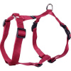 Postroj nylon Ziggy vínový L 2,5x60-85cm Flamingo