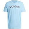 adidas Essentials Single Jersey Linear Embroidered Logo Tee M IS1350 (194799) Black XL