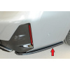 Rieger spoiler pod zadný nárazník na pravé straně pro BMW rad 3 G21 touring r.v. 07/22-, plast ABS lakovaný do čiernej lesklej farby