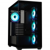 BitFenix skříň CETO Cube / 4x 120mm ARGB fan / 2x USB 3.0 / USB-C / tvrzené sklo / černá BFC-CET-300-KKGSK-4A