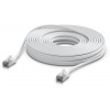 Ubiquiti UniFi Premium Patch Cable Outdoor 15m - Patch kábel, Cat6a, vonkajší, biely, 15m