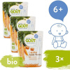 Good Gout BIO Mrkva s farmárským kuraťom 3× 190 g
