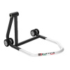 LV8 Left single arm stand LV8 E630L.KW without pin Čierna/biela