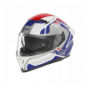 Přilba N402 MENTOR, NOX (bílá, modrá, červená) 2026 L