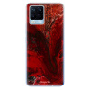 Odolné silikónové puzdro iSaprio - RedMarble 17 - Realme 8 / 8 Pro