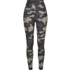 Urban Classics Camo Tech dámske legíny, dark camo - M