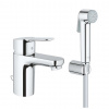 Grohe BauEdge Umývadlová batéria s bidetovou spŕškou, chróm 23757000-GR