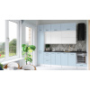 FRONTI Kuchynská linka DAFNI 280cm Biela + denim